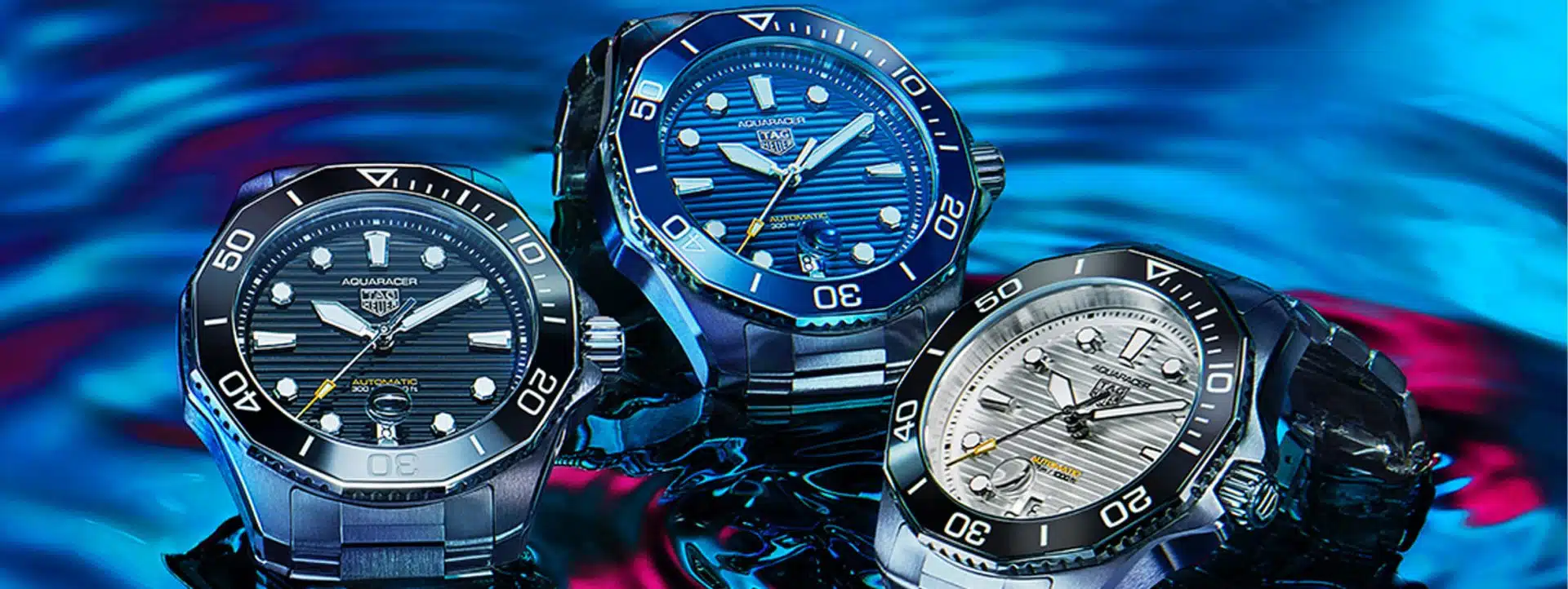 Tag Heuer Aquaracer and Formula 1 collection
