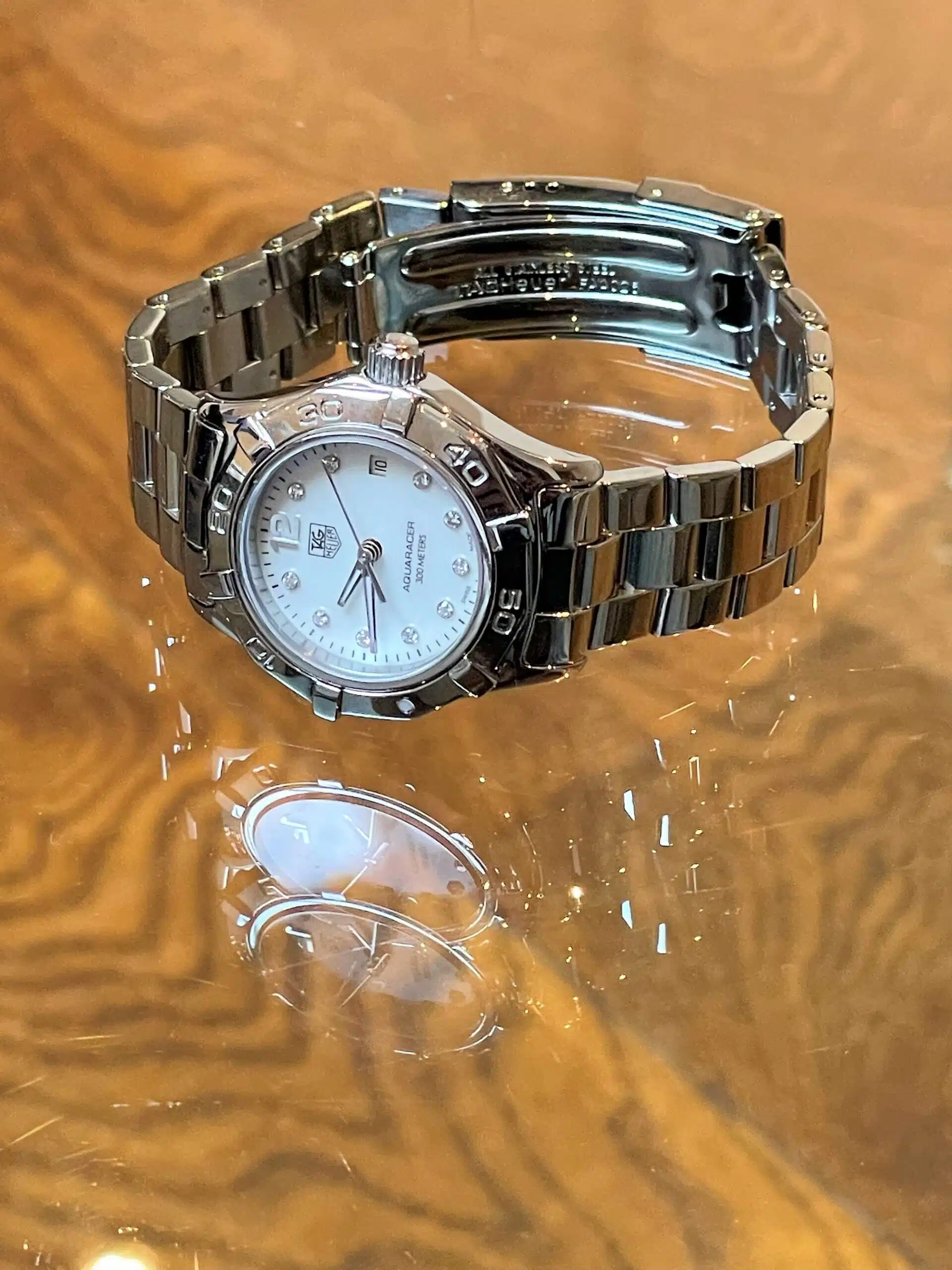 Tag Heuer Aquaracer WAF1415 BA0813 27mm lady Tag Heuer Aquaracer WAF1415 BA0813 27mm ladies diamond watch