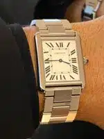 Cartier Tank Solo 3169 27mm x 34mm Unisex - Image 2