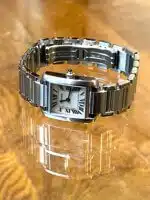 Cartier Tank Francaise 2384 20mm pre-owned ladies watch