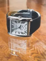 Cartier Tank MC 3589 44mm x 34mm men's pre owned watch