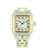 Cartier Panthere 110000R 27mm 18k Gold and Steel ladies watch