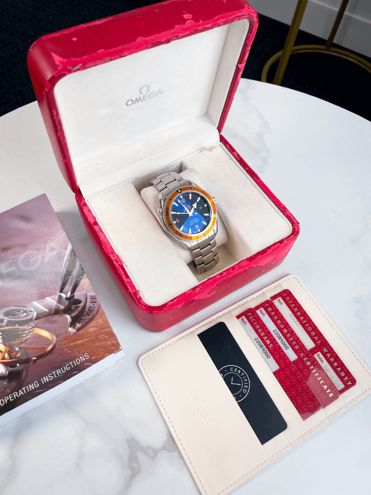 Omega Seamaster Planet Ocean 600m 2208.50.00 45mm - Image 8