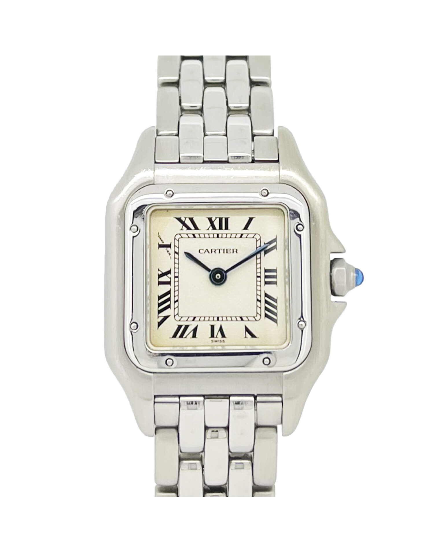 Cartier Panthere 132000C 22mm Ladies Cartier Panthere 132000C 22mm Ladies steel watch with ivory colour dial
