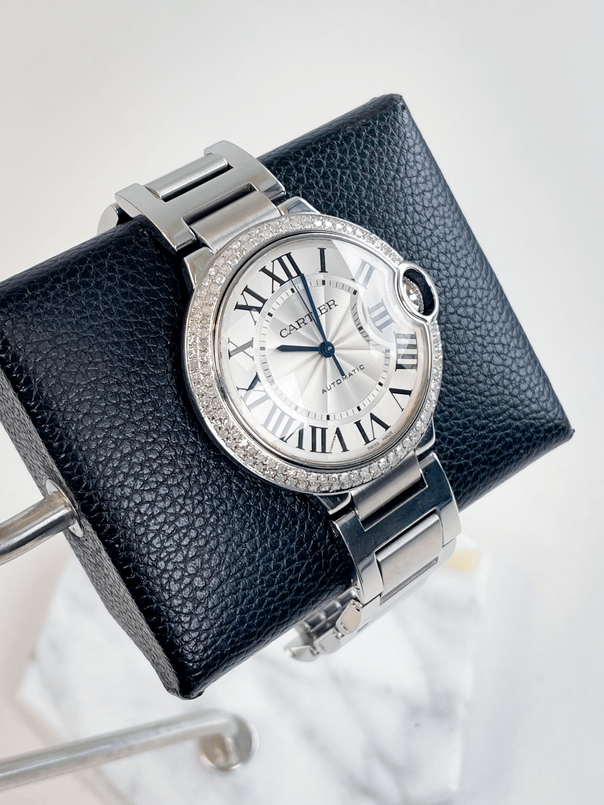Cartier Ballon Bleu W6920046 36mm Diamond Watch - Image 3