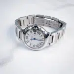 Cartier Ballon Bleu W69010Z4 28mm white dial and stainless steel ladies watch