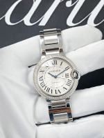 Cartier Ballon Bleu W6920046 36mm Diamond Watch - Image 2