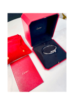 Cartier Just un Clou Diamond Bracelet Size 16 - Image 3