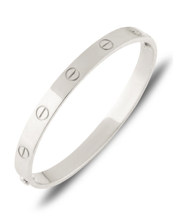 Cartier Love Bracelet Classic model 18k white gold size 16