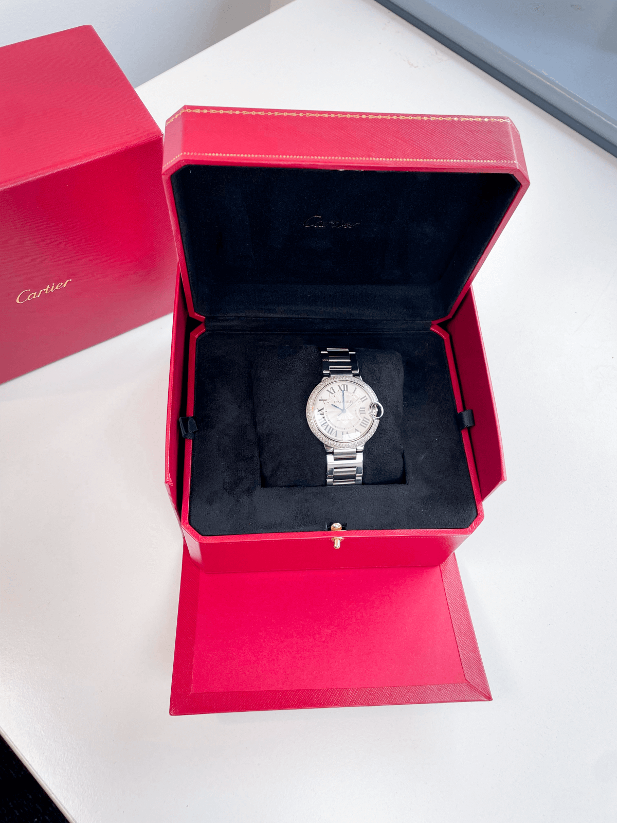 Cartier Ballon Bleu W6920046 36mm Diamond Watch - Image 9