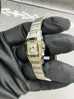 Cartier Santos Galbee 1567 18ct Gold 24mm Ladies - Image 8