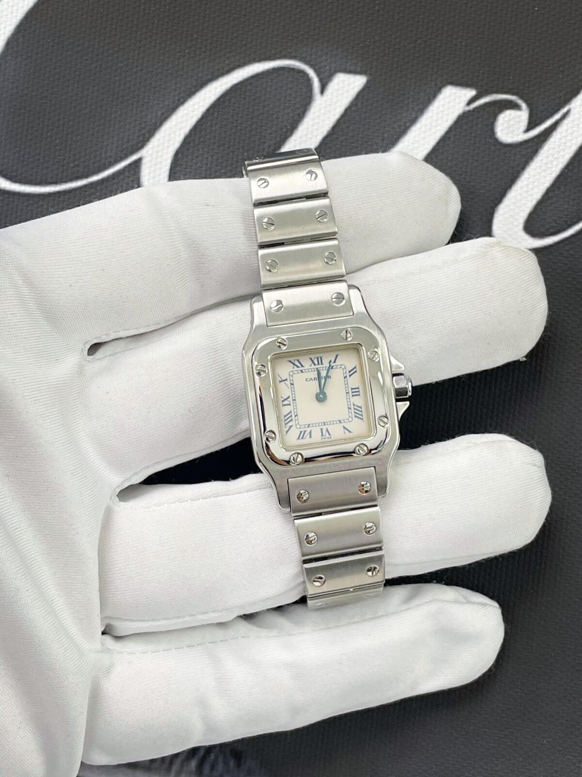 Cartier Santos Galbee 1565 24mm Ladies - Image 2