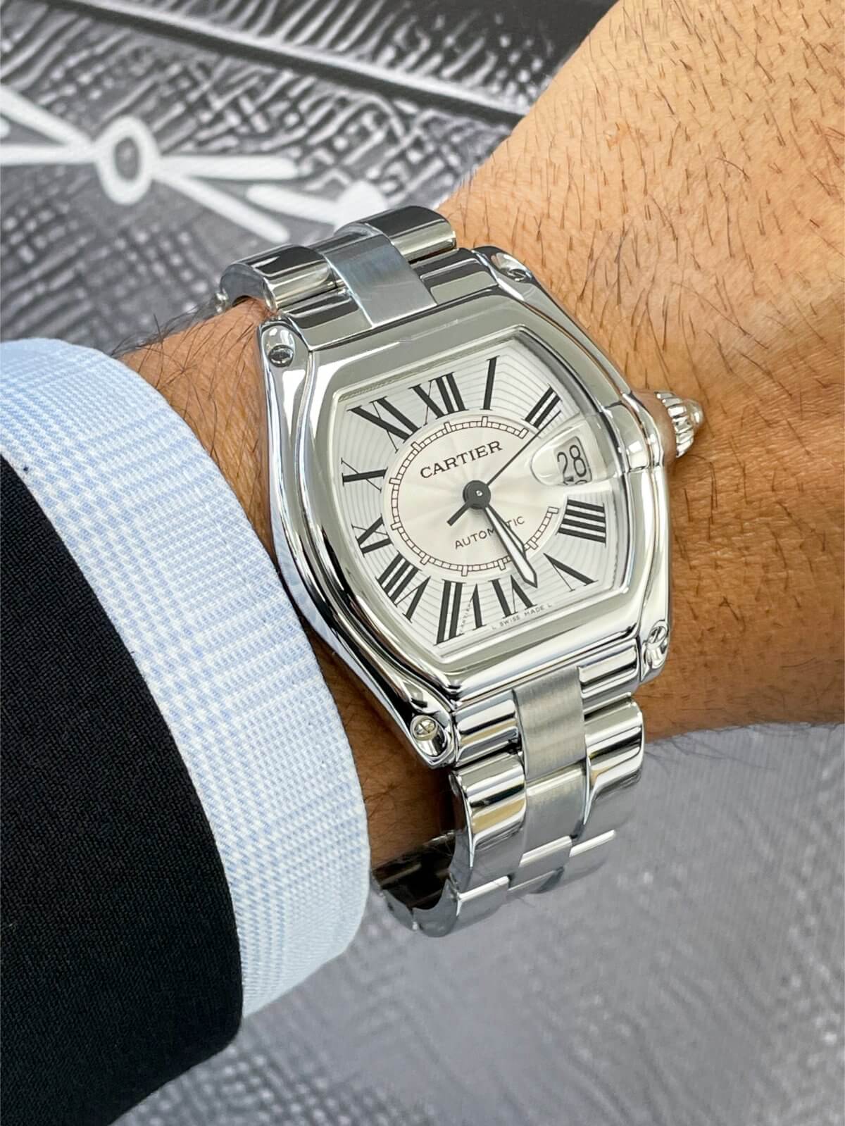 Cartier Roadster 2510 Men's 38mm x 44mm - Image 2