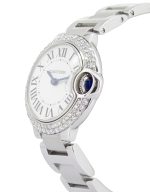 Cartier Ballon Bleu W69010Z4 28mm Diamond - Image 3