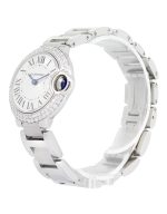 Cartier Ballon Bleu W69010Z4 28mm Diamond - Image 4