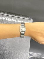 Cartier Tank Francaise 2384 Diamond 20mm Ladies Full Set - Image 2