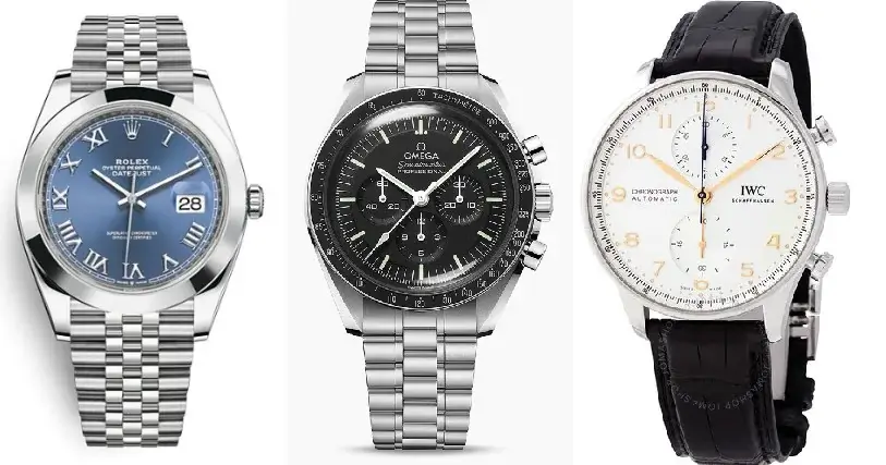 A blog detailing some of the history of luxury watches including brands such as Rolex, Omega and IWC