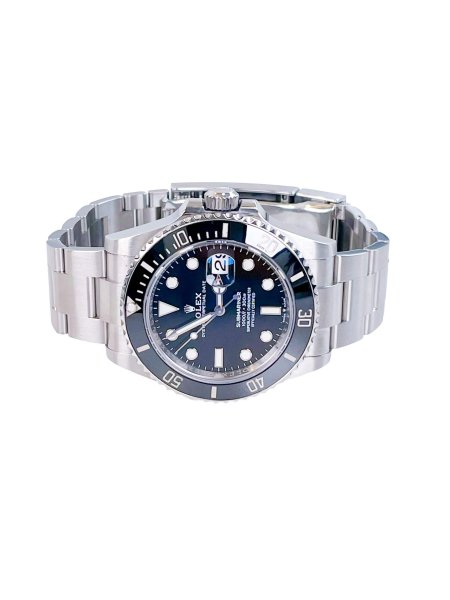 Rolex Submariner 126610LN 41mm mens watch with a black dial and oyster bracelet