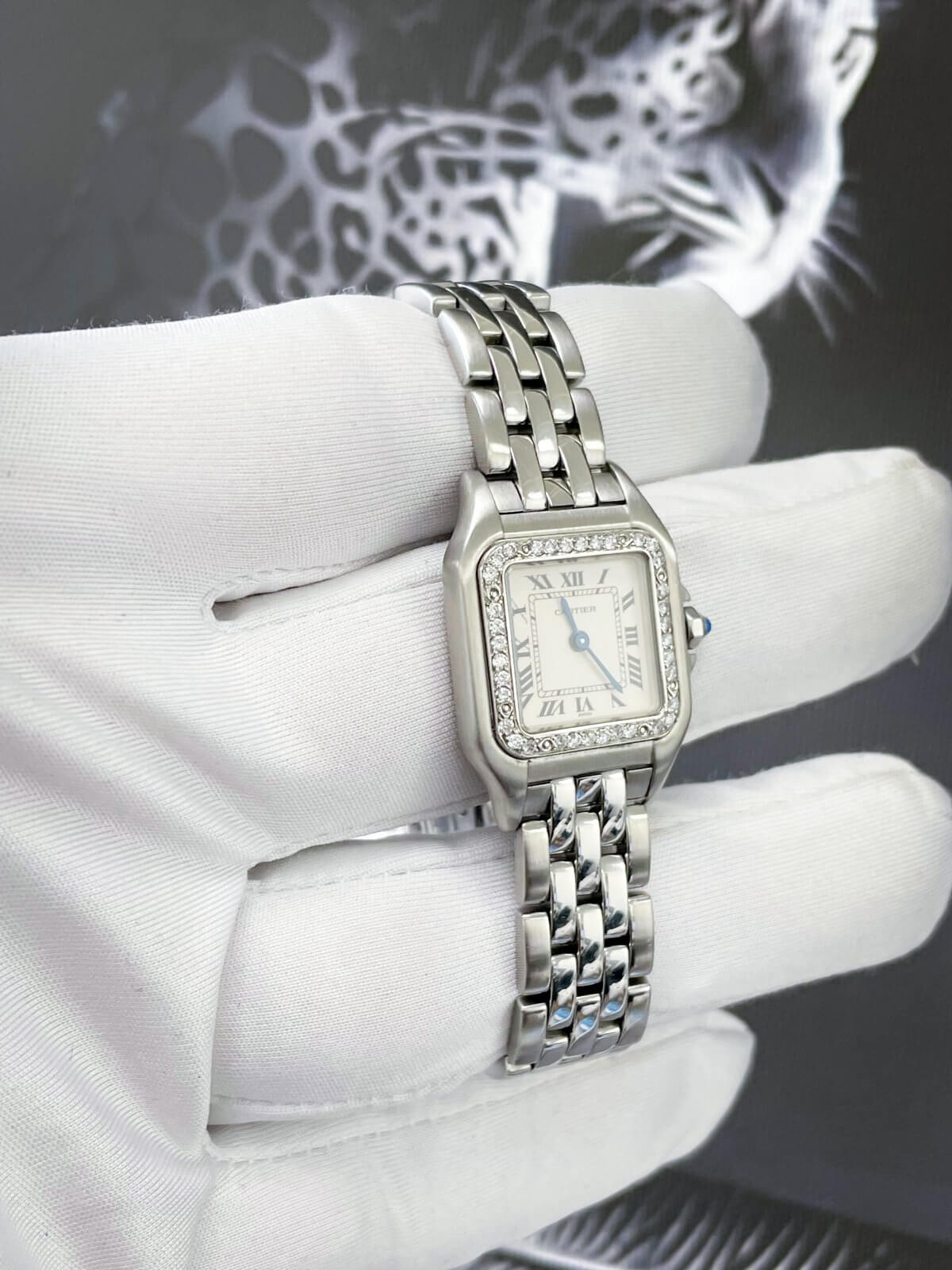 Cartier Panthere 1320 22mm Diamond Ladies - Image 7