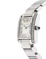 Cartier Tank Francaise 2384 Diamond 20mm Ladies Full Set - Image 4