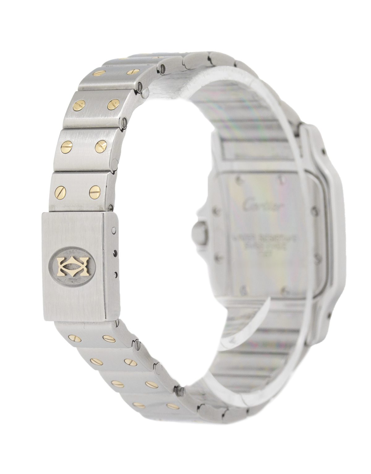 Cartier Santos Galbee 1567 18ct Gold 24mm Ladies - Image 5