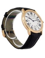 Cartier Ronde Solo W6701008 18ct Gold Men's Watch 36mm - Image 4