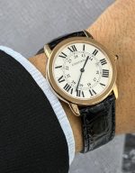 Cartier Ronde Solo W6701008 18ct Gold Men's Watch 36mm - Image 7