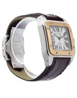Cartier Santos 100 W20107X7 Rose Gold 33mm Men's Automatic - Image 4