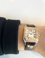 Cartier Santos 100 W20107X7 Rose Gold 33mm Men's Automatic - Image 2