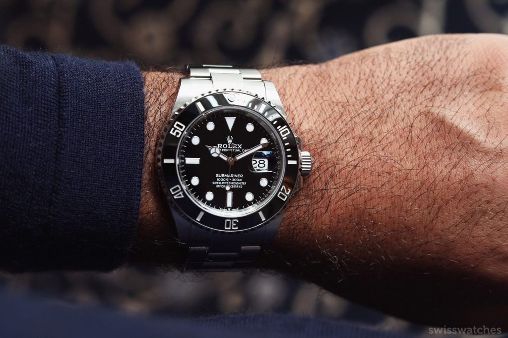 mens wrist rolex submariner