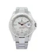 Rolex Yacht-Master 168622 Rolesium 35mm luxury watch with platinum bezel and Oyster bracelet