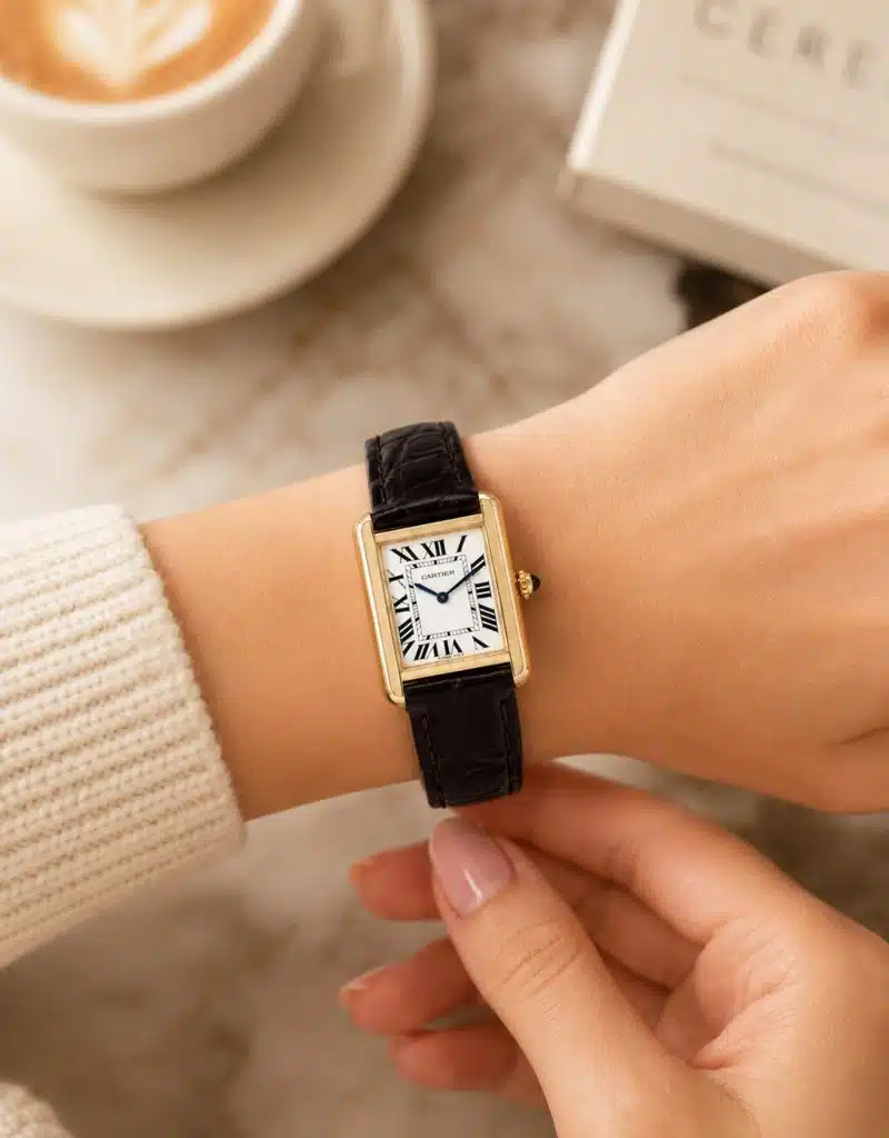 cartier tank solo lifestyle