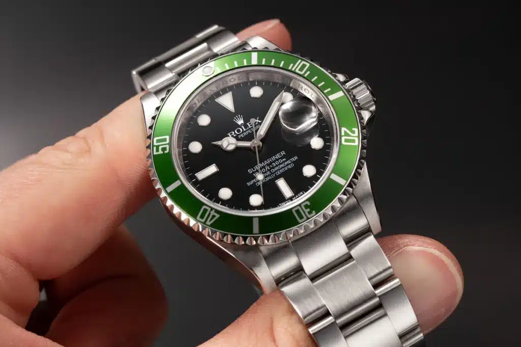 rolex submariner starbucks