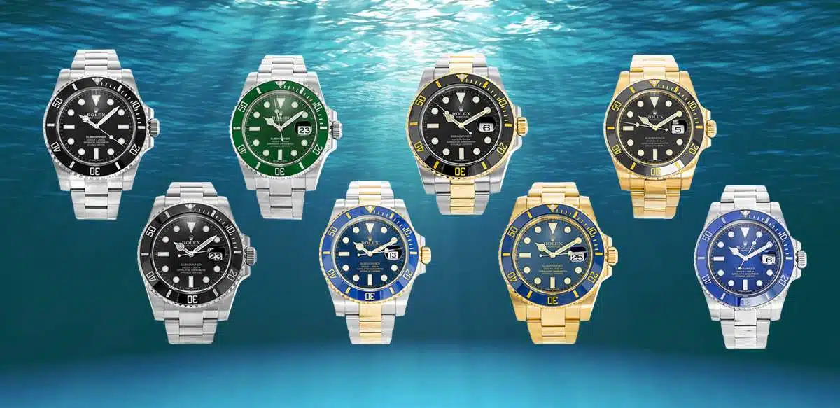 Rolex Submariner features and information.